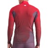 верх комбинезона Sportful Squadra 2 Race Jersey чернично - красный